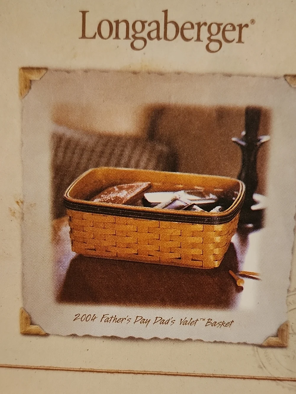 Longaberger handmade woven